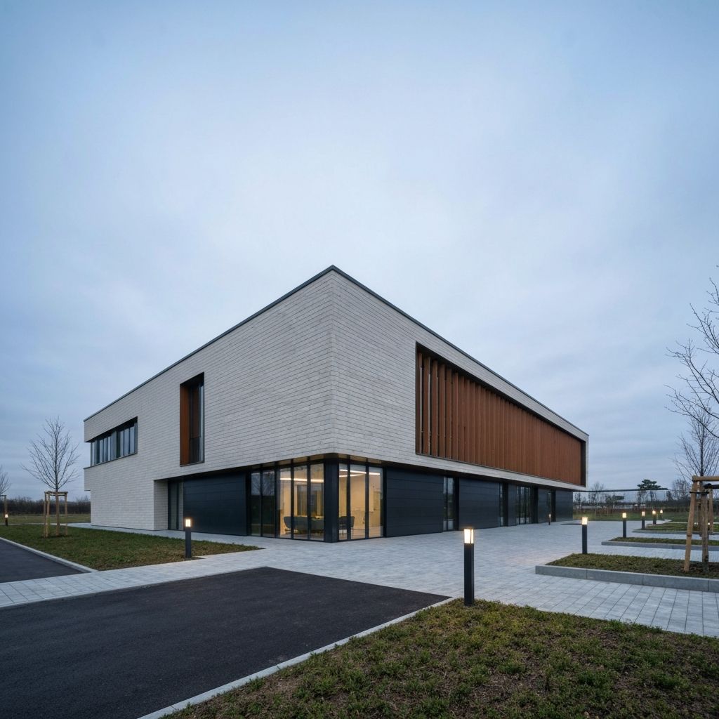 Modern building exterior